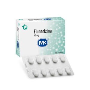 Flunarizina MK 10Mg X 30 Tabletas