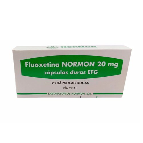 Fluoxetina Normon 20Mg X 1 Capsula Fluoxetina Normon 20Mg X 1 Capsula
