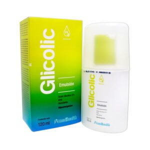 Glicolic Emulsion Frasco X 120Ml para hidratación de la piel