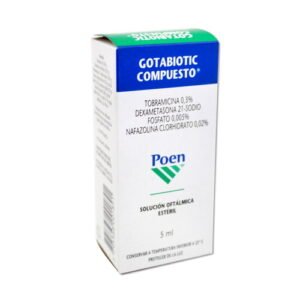 Gotabiotic Compuesto Solucion Oftalmica X 5 Ml