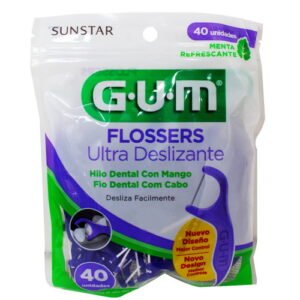 Gum Flossers Ultra Deslizante 887 para higiene bucal