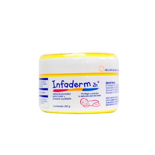 Infaderm Crema Zn Tarro X 120 Gramos Infaderm Crema Zn Tarro X 120 Gramos para el cuidado de la piel