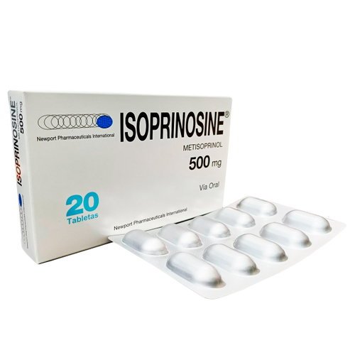 Isoprinosine X 20 Tabletas Isoprinosine X 20 Tabletas envase