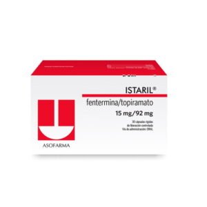 Istaril 15Mg/92Mg X 30 Capsulas de Asofarma