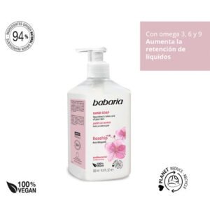 Jabón de Manos Rosa Mosqueta Babaria 500Ml