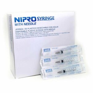 Jeringa Nipro 3Cc X 22-1Y1/2 X 1 Unidad