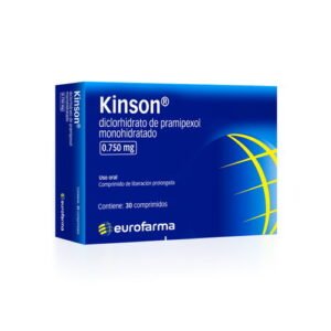 Kinson 0.750Mg comprimidos para Parkinson