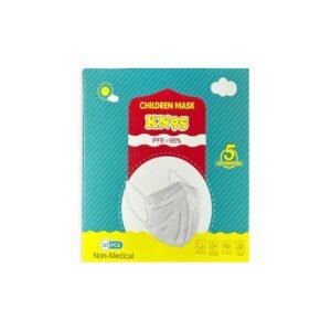 Mascarilla Kn95 Niños Non Medical Celeste X 10