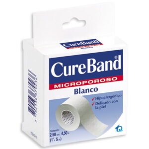 Microporoso Esparadrapo 2.5Cm X 4.5M Blanco
