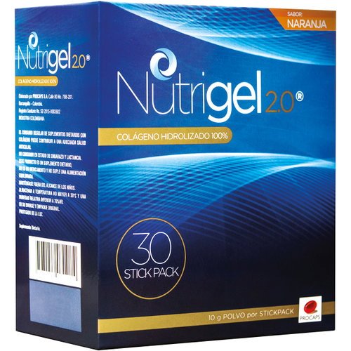 Nutrigel 2.0 Sabor Naranja X 30 Sobres Nutrigel 2.0 Sabor Naranja X 30 Sobres
