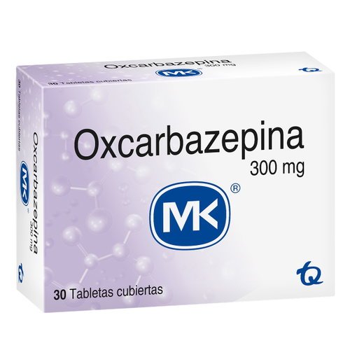 Oxcarbazepina Mk 300Mg X 30 Tabletas Oxcarbazepina Mk 300Mg X 30 Tabletas