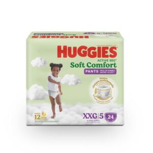 Pañales Huggies Active Sec Pants Etapa 5/XXG 24U