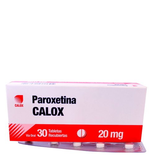 Paroxetina Calox 20Mg X 30 Tabletas Paroxetina Calox 20Mg X 30 Tabletas