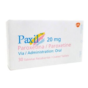 Paxil 20Mg X 30 Tabletas - Antidepresivo