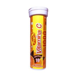 Pop-C Naranja efervescentes en tubos
