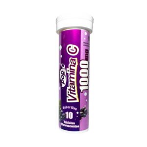 Pop-C Uva Tabletas Efervescentes - Pop-C Uva X1 Tubos X10 Tabletas Efervescentes