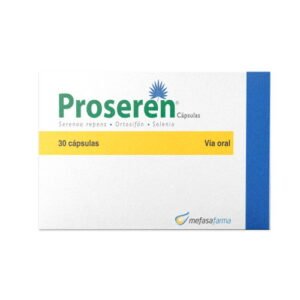 Proseren X 30 Capsulas para la salud prostática
