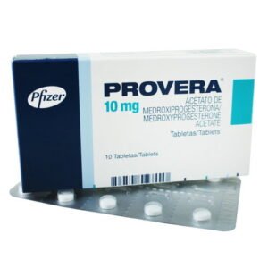 Provera 10Mg X 10 Tabletas de Pfizer