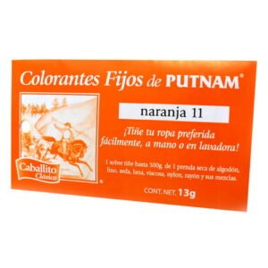 Putnam El Caballito Color Naranja en polvo