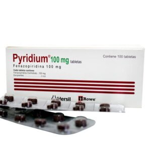 Pyridium 100Mg X 100 Tabletas para alivio sintomático urinario