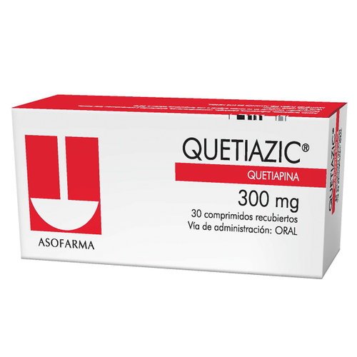 Quetiazic 300 Mg X 30 Comprimidos Quetiazic 300 Mg X 30 Comprimidos
