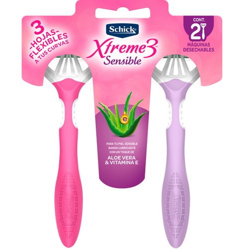 Rasuradora Schick Tarjeta Xtreme3 Sensible X2 Rasuradora Schick Tarjeta Xtreme3 Sensible X2