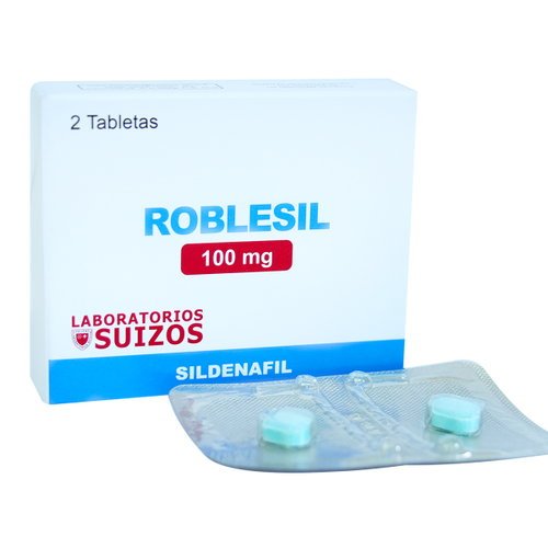Roblesil 100Mg X 2 Tabletas (Sildenafil) Roblesil 100Mg Sildenafil - Roblesil 100Mg X 2 Tabletas (Sildenafil)