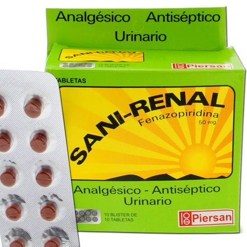Sani-Renal 50Mg X 100 Tabletas Sani-Renal 50Mg X 100 Tabletas - Alivio para afecciones urinarias