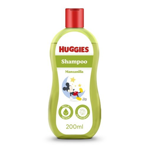 Shampoo Huggies Manzanilla 200 ML Shampoo Huggies Manzanilla 200 ML para bebés