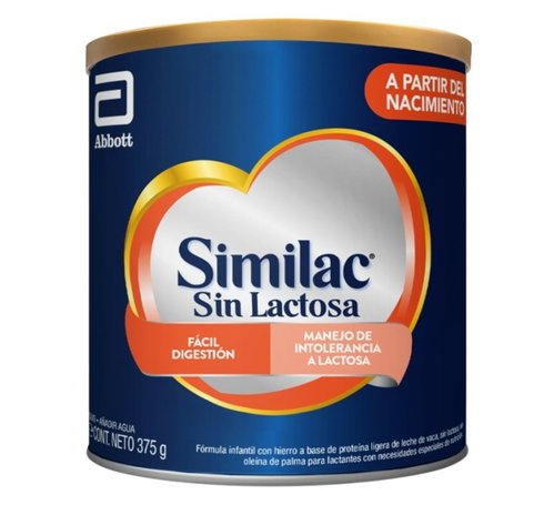 Similac Sensitive Lf Lata X 375 Gramos Similac Sensitive Lf Lata X 375 Gramos para bebés con intolerancia a la lactosa