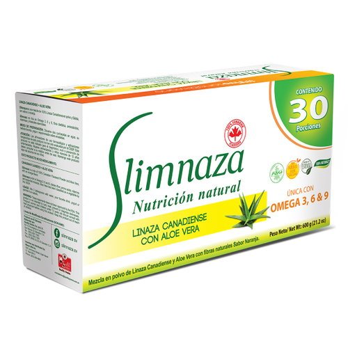 Slimnaza Aloe Vera X 30 Sobres De 20 Grs Slimnaza Aloe Vera X 30 Sobres de 20 Grs