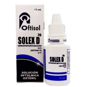 Solex D70 0.3%/0.1% oftálmico frasco de 15 ml