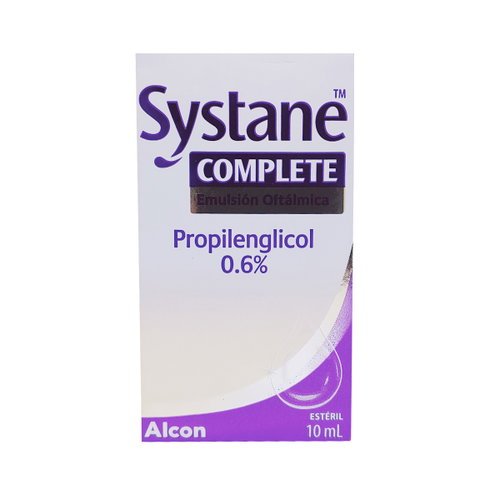 Systane Complete 0.6% Solucion Oftalmica X 10Ml Systane Complete 0.6% Solucion Oftalmica frasco de 10ml