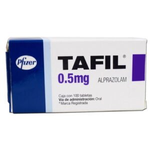 Tafil 0.50Mg X 100 Tabletas - Tratamiento para la ansiedad