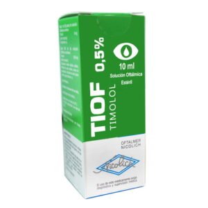 Tiof 0.50% Colirio 10Ml para hipertensión ocular