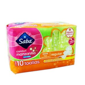 Toalla Femenina Saba Confort Manz Con Alas X10