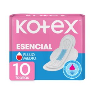 Toallas Femeninas Kotex Esencial Normal 10U