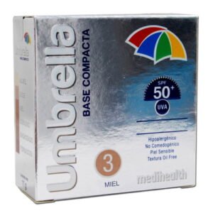 Umbrella Base Compacta Spf50 Miel X 11 Gramos
