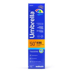 Umbrella Kids 50+ Emulsion 120Grs. protector solar para niños