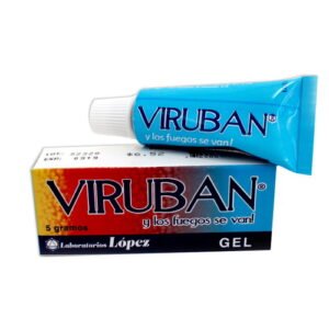 Viruban Gel Tubo X 5 Gramos para tratamiento de herpes