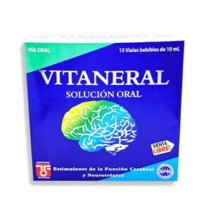 Vitaneral X 15 Ampollas Bebibles para mejorar la memoria